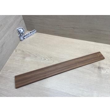 Палисандр Бразильский Сантос заготовка накладки для электрогитары Радиал А 9х64-54х528 мм (уценка - сучки)-0