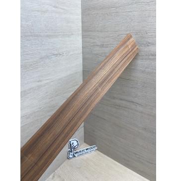 Палисандр Бразильский Сантос заготовка накладки для электрогитары Радиал А 9х64-54х528 мм (уценка - сучки)-11