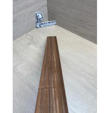 Палисандр Бразильский Сантос заготовка накладки для электрогитары Радиал А 9х64-54х528 мм (уценка - сучки)-2