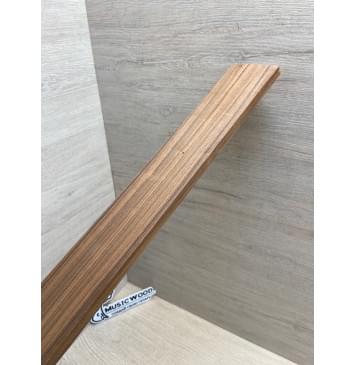 Палисандр Бразильский Сантос заготовка накладки для электрогитары Радиал А 9х65-55х547 мм (уценка - сучки)-9