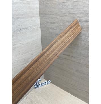 Палисандр Бразильский Сантос заготовка накладки для электрогитары Радиал А 9х65-55х547 мм (уценка - сучки)-11