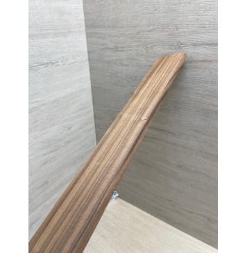 Палисандр Бразильский Сантос заготовка накладки для электрогитары Радиал А 9х65-55х547 мм (уценка - сучки)-12