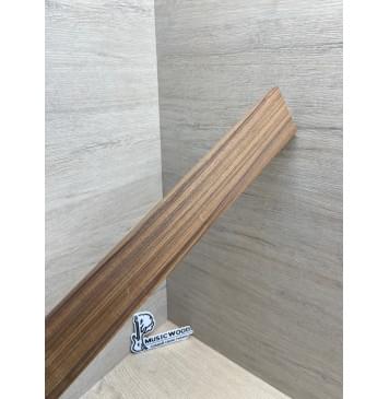 Палисандр Бразильский Сантос заготовка накладки для электрогитары Радиал А 9х65-55х547 мм (уценка - сучки)-3