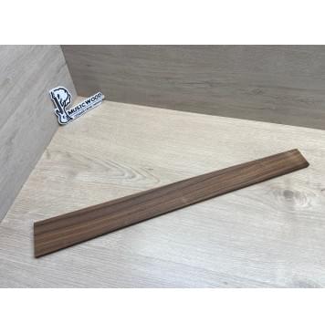 Палисандр Бразильский Сантос заготовка накладки для электрогитары Радиал А 8х63-47х572 мм (уценка - сучки)-0