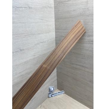 Палисандр Бразильский Сантос заготовка накладки для электрогитары Радиал А 8х63-47х572 мм (уценка - сучки)-4