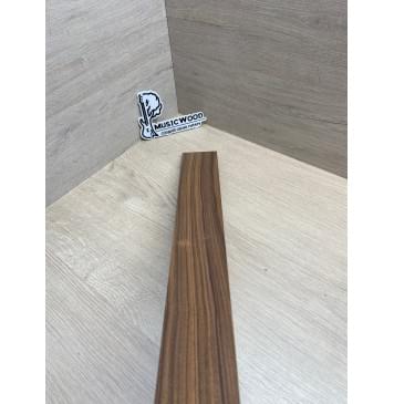 Палисандр Бразильский Сантос заготовка накладки для электрогитары Радиал А 8х63-47х572 мм (уценка - сучки)-5