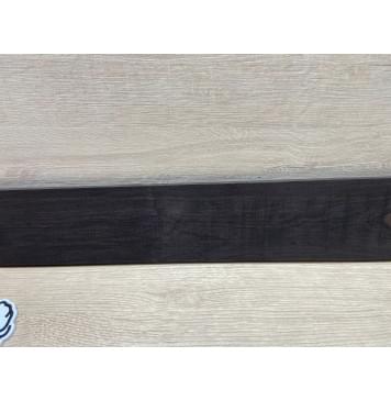 Эбен Чёрный заготовка накладки для бас-гитары Смешанный АА 9х87-69х695 мм-6