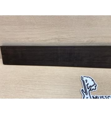 Эбен Чёрный заготовка накладки для бас-гитары Смешанный АА 9х87-69х695 мм-7