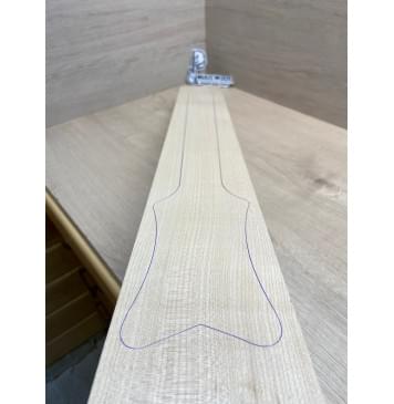 Клён Белый заготовка грифа для электрогитары Радиал АА 44х101х790 мм-8