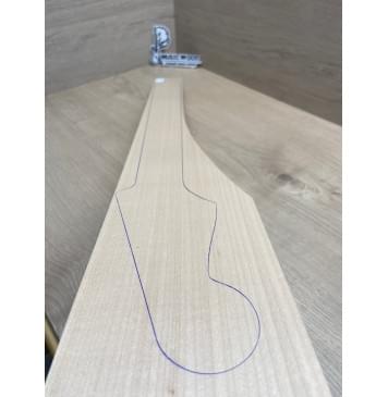 Клён Белый заготовка грифа для электрогитары Радиал АА 23х116-62х741 мм-6