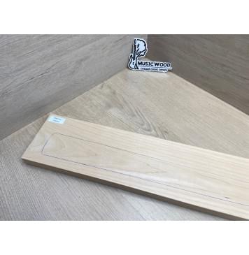 Клён Белый заготовка грифа для электрогитары Тангент А 26х123х717 мм-10