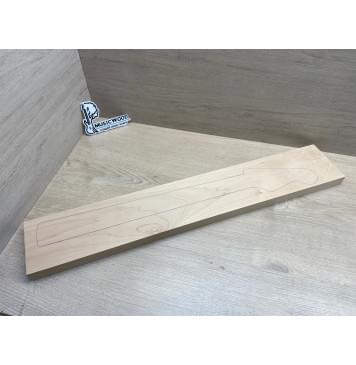 Клён Белый заготовка грифа для электрогитары Тангент А 28х121х739 мм-0