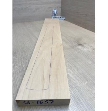 Клён Белый заготовка грифа для электрогитары Тангент А 28х121х739 мм-4