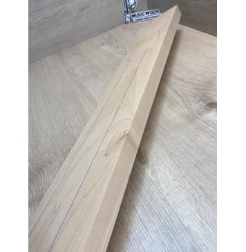 Клён Белый заготовка грифа для электрогитары Тангент А 28х121х739 мм-5