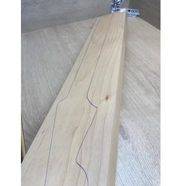 Клён Белый заготовка грифа для электрогитары Тангент А 28х121х739 мм-10