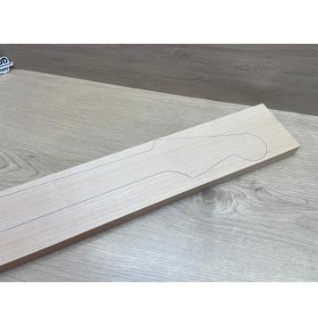 Клён Белый заготовка грифа для электрогитары Радиал ААА 24х100х730 мм-1