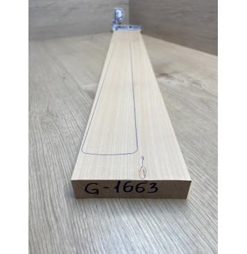 Клён Белый заготовка грифа для электрогитары Радиал ААА 24х100х730 мм-3