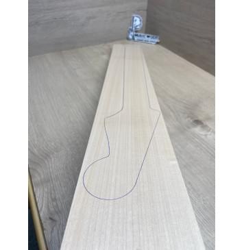 Клён Белый заготовка грифа для электрогитары Радиал ААА 24х100х730 мм-5
