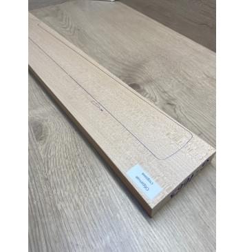 Клён Белый заготовка грифа для электрогитары Радиал ААА 24х100х730 мм-11