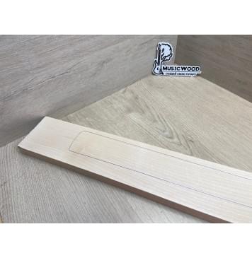 Клён Белый заготовка грифа для электрогитары Радиал А 25х94х800 мм-3