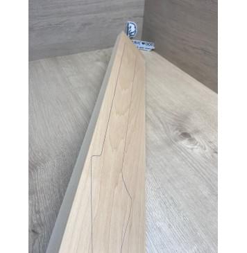 Клён Белый заготовка грифа для электрогитары Тангент АА 24х121х743 мм-11