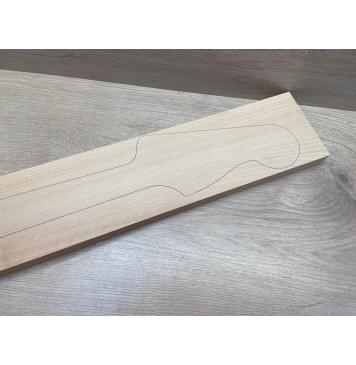 Клён Белый заготовка грифа для бас-гитары Радиал АА 25х111х919 мм-1