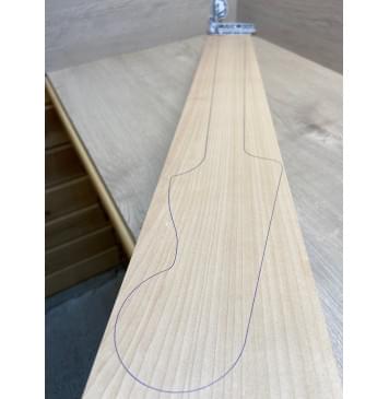 Клён Белый заготовка грифа для бас-гитары Радиал АА 25х111х919 мм-13