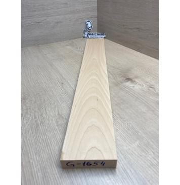 Клён Белый заготовка грифа для электрогитары Тангент А 25х90х689 мм-4