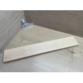 Клён Белый заготовка грифа безголовой гитары Радиал А 22,5х97х619 мм