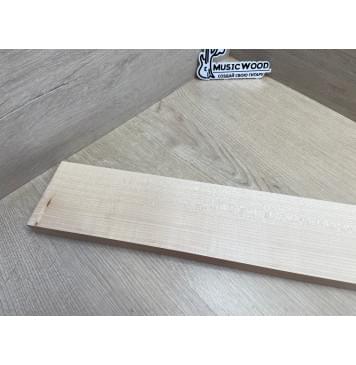 Клён Белый заготовка грифа безголовой гитары Радиал А 22,5х97х619 мм-3