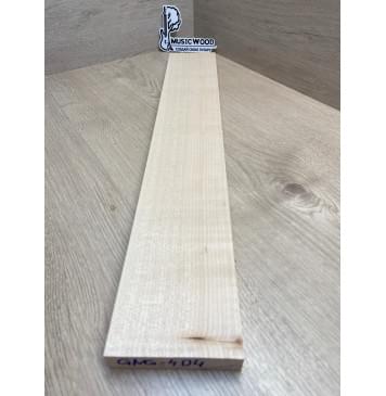 Клён Белый заготовка грифа безголовой гитары Радиал А 22,5х97х619 мм-4