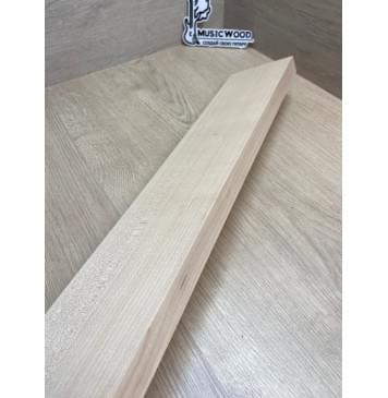 Клён Белый заготовка грифа безголовой гитары Радиал А 22,5х97х619 мм-5