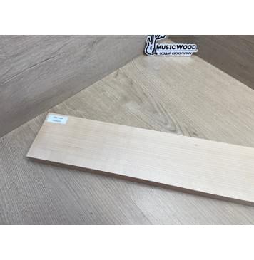 Клён Белый заготовка грифа безголовой гитары Радиал А 22,5х97х619 мм-8