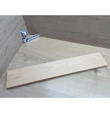 Клён Белый заготовка грифа безголовой гитары Тангент АА 24х99х596 мм-0
