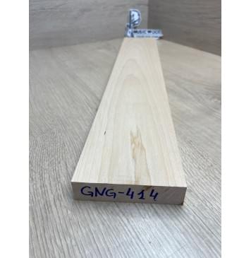 Клён Белый заготовка грифа безголовой гитары Тангент АА 24х99х596 мм-3