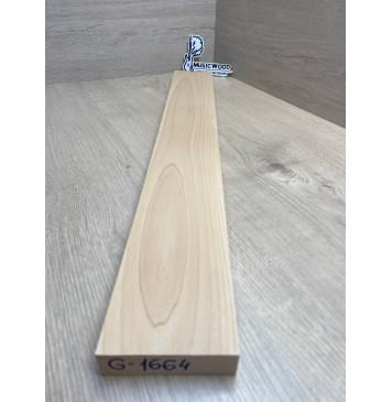 Клён Белый заготовка грифа для электрогитары Тангент А 25х94х725 мм-4