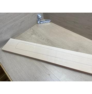 Клён Белый заготовка грифа для бас-гитары Радиал АА 23х120х957 мм-2