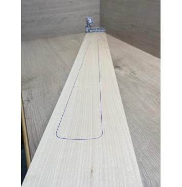 Клён Белый заготовка грифа для бас-гитары Радиал АА 23х120х957 мм-4