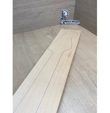 Клён Белый заготовка грифа для бас-гитары Радиал АА 23х120х957 мм-5