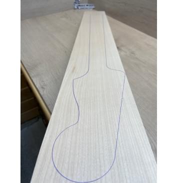Клён Белый заготовка грифа для бас-гитары Радиал АА 23х120х957 мм-12