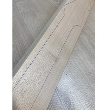 Клён Белый заготовка грифа для электрогитары Радиал А 20.5х96х728 мм-5