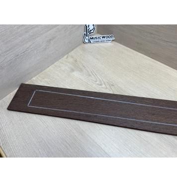 Венге заготовка накладки для бас-гитары Радиал А 8х105х756 мм-2