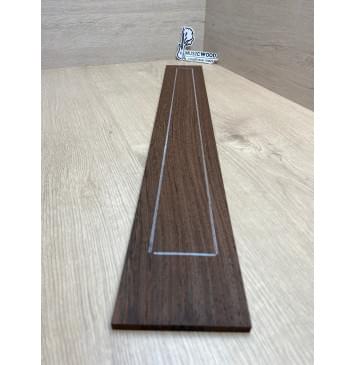 Венге заготовка накладки для бас-гитары Радиал А 8х105х756 мм-4