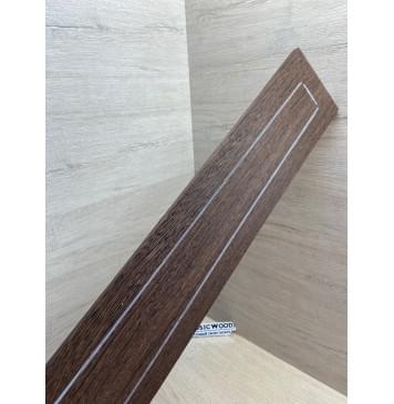 Венге заготовка накладки для бас-гитары Радиал А 8х105х756 мм-7