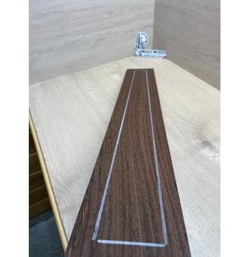 Венге заготовка накладки для бас-гитары Радиал А 8х105х756 мм-8