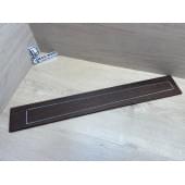 Венге заготовка накладки для бас-гитары Радиал А 9х105х756 мм