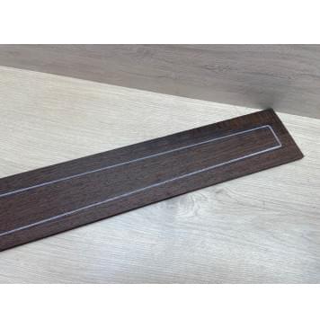 Венге заготовка накладки для бас-гитары Радиал А 9х105х756 мм-1