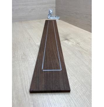 Венге заготовка накладки для бас-гитары Радиал А 9х105х756 мм-4