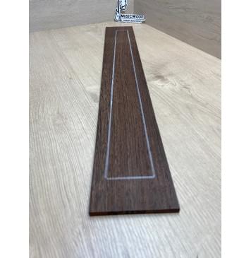 Венге заготовка накладки для бас-гитары Радиал А 8х104х755 мм-4