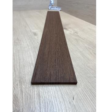 Венге заготовка накладки для бас-гитары Радиал АА 7.5х102х777 мм-3